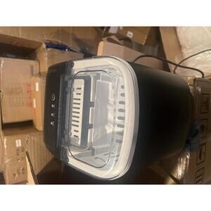 Compact Portable Ice Maker Machine - Black